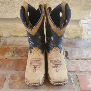 Smoky Mountain Boots Kids American Flag Cowboy Boots